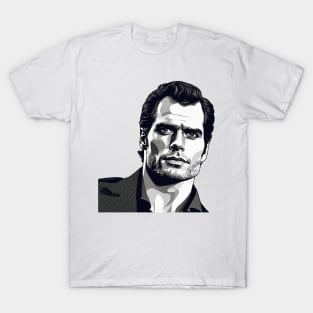 Henry Cavill as Argylle action movie 2024 graphic design T-Shirt